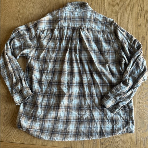 Urban Outfitters Urban Renewal Recycled Overdye Flannel Shirt - Picture 3 of 3